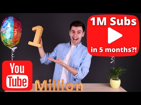 Grow on Youtube to 1Million Subscribers in only 5 Months?!! Record?