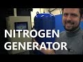 Nitrogen Generator GN-75. Launch the system. (Subtitles)