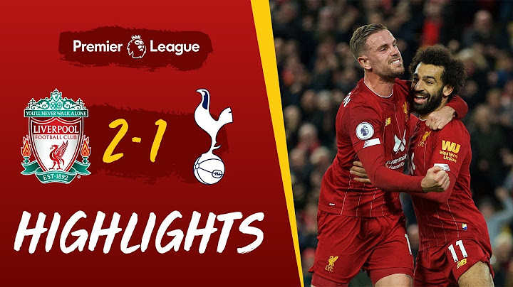 Liverpool 2-1 Spurs | Late Salah penalty wins it for Reds | Highlights