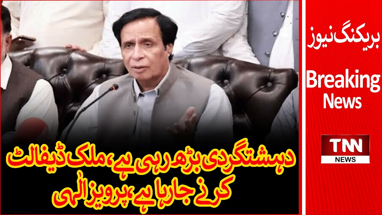 Terrorism is Increasing, the Country is Going to Default, Parvez Elahi