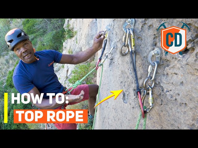 How To Set Up A Top Rope Anchor  Climbing Daily Ep.1761 