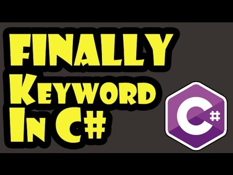 029 - finally Keyword In C#