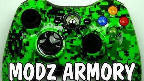 Custom Xbox 360 Controller - Green Digital | Modz Armory