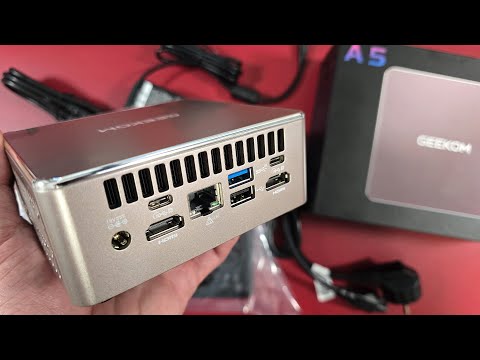 Дешевый Мини ПК GEEKOM A5 2025 Edition