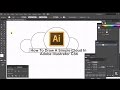 How to create a simple cloud in adobe illustrator cs6