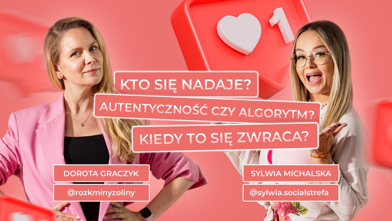 Zrezygnowała z ETATU dla SOCIAL MEDIÓW – opłaca się? | Dorota Graczyk x Sylwia Michalska
