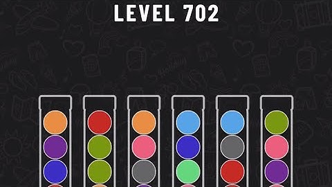 Ball Sort Puzzle Level 702 #ballsortpuzzle #ballsortpuzzlegameplay #puzzlegame #mobilegames