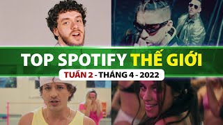 Top Bài Hát Nhiều Lượt Nghe Nhất Spotify Tuần Qua | Tuần 2 - Tháng 4 (2022)