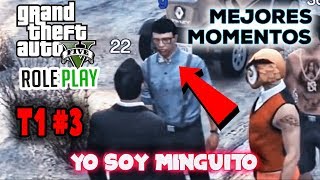 MEJORES MOMENTOS T1#3 GTA V ROLEPLAY FARGAN