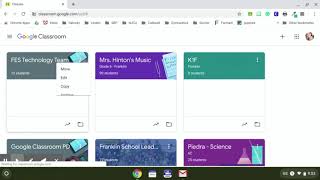How to archive your Google Classroom