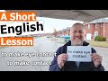 Learn the english phrases to make eye contact and to make contact