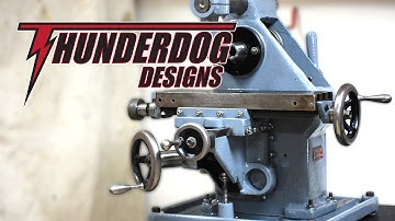 Benchtop Horizontal Milling Machine Part 1 // Restoration and Rebuild