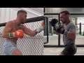 NEW! MCGREGOR VS CHANDLER KO TRAINING FOOTAGE - UFC 303