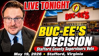 LIVE: Stafford Supervisors Vote on Buc-ee’s Tonight | May 19, 2026