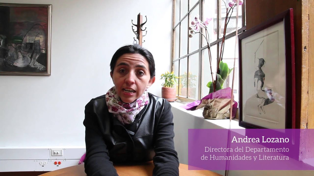 VII Jornadas filológicas. Homenaje a Álvaro Robayo - Profesora Andrea Lozano - YouTube