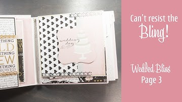 Wedded Bliss Mini Album part 9 Fin 3 Matting Process