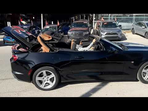 سيارة كمارو فتح واغلاق السقف ٢٠٢٠كشف