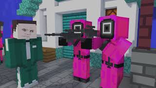 JJ & Mikey have diarrhea in Squid Game 3 – Maizen #poop Minecraft Animation