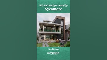 Phân Biệt Biệt Thự Đơn Lập Và Biệt Thự Song Lập #sycamore #batdongsan #shorts