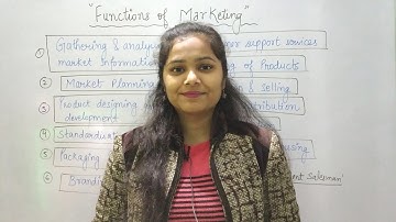 👉Functions of Marketing | Marketing management | Business studies | By Shruti Gupta ❤