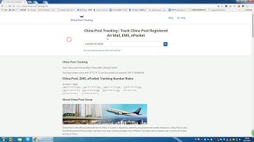 China post tracking guides