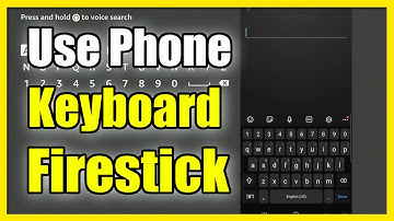 How to Use Phone as a KEYBOARD on Fire TV Stick (Remote Control App)