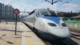 코레일 KTX 37호기 행신행 #16 대전역 진입