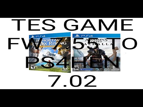 TES GAME FW 7.55 TO PS4HEN 7.02