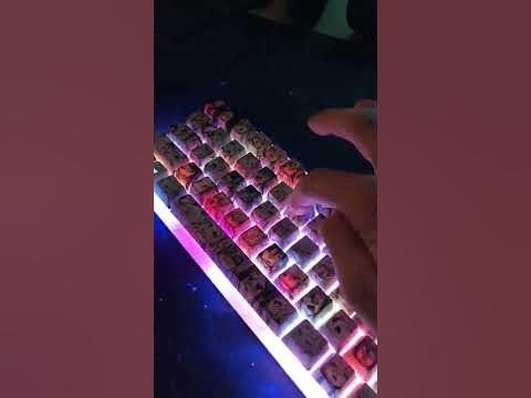 anime style keyboard. Клавиатура в стиле аниме 🥺 #аниме #клавиатура # ...