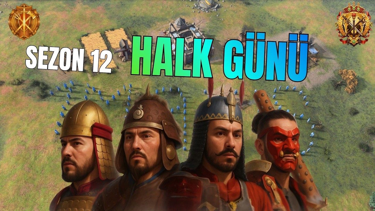 Ramazanda HALK GÜNÜ: Zafer Getiren Türk Oyuncular | Age of Empires IV ​