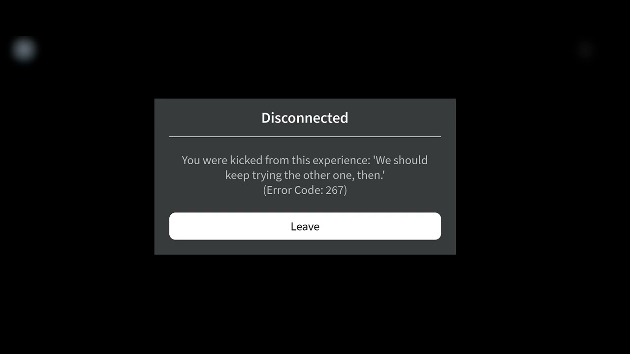 Error Code:267 - YouTube