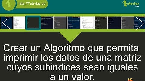 arreglos – pseudocodigo (imprimir datos subindices igual a valor)