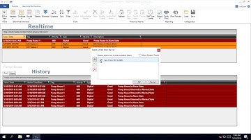 Iconics AlarmWorx Alarm Visualization in Runtime