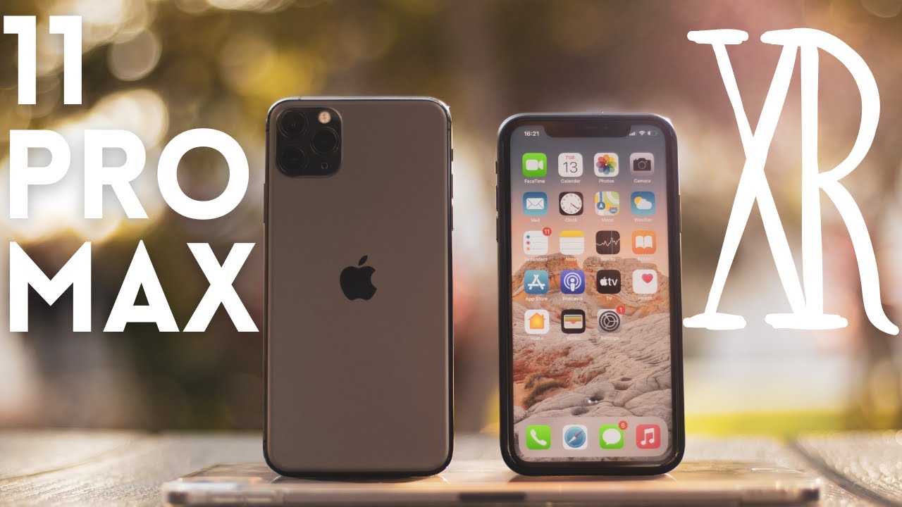 Iphone 11 Pro Max Vs Xr Comparison - Youtube