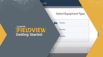 Equipment Setup in Climate FieldView™ Cab App