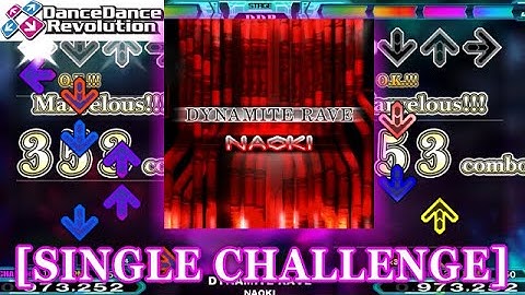 【DDR 3rd】 DYNAMITE RAVE [SINGLE CHALLENGE] 譜面確認＋クラップ