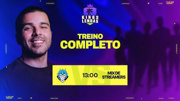 Live completa: G12 x MIX | Treino KINGS LENDAS | ILHA DAS LENDAS