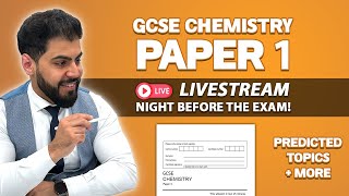 📝 GCSE Chemistry Paper 1 | 🔴 Live Stream @ 8:30PM | Predicted Topics | Combined & Triple Science