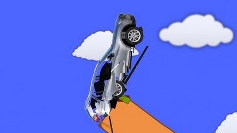 Phun Algodoo Car Destruction #10