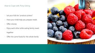 Feeding Picky Eaters - IRG and ChildStrive