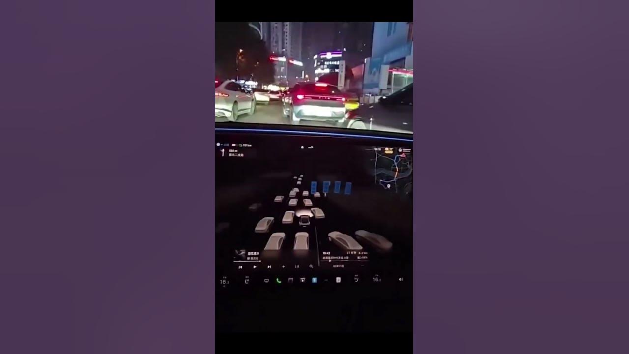 特斯拉FSD在中国硬核模式表现 #automobile #traffic
