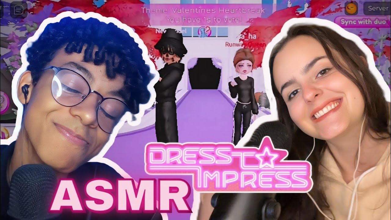 ASMR JOGANDO DRESS TO IMPRESS no ROBLOX (ft. @Magical Moments ASMR )
