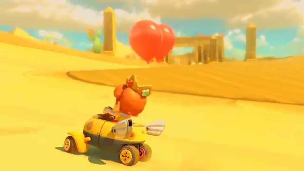 Wii U - Mario Kart 8 - (GCN) Dry Dry Desert