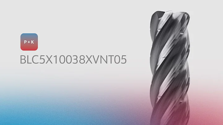 Trochoidal milling - Tool steel 1.2379 | BLC5X10038XVNT05 - A tool for every material