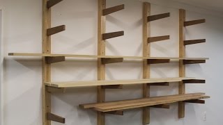 How to build a Lumber Rack by Jon Peters