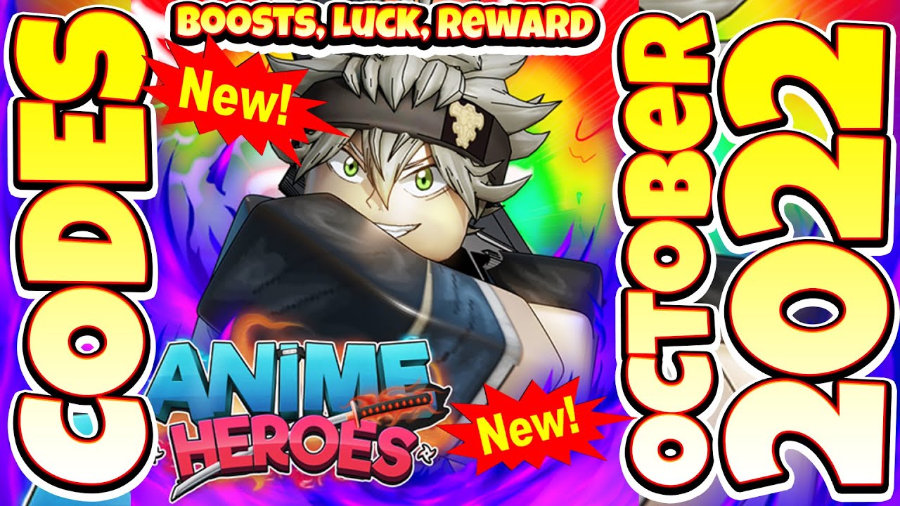 2022 ALL SECRET CODES Roblox [UPD 14!] Anime Hero Simulator, NEW CODES ...