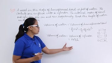 Class10th – RD Sharma – Problem-12 on Surface area and Volume of Sphere | Tutorials Point