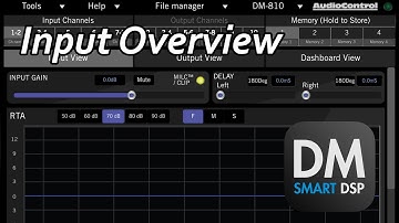 Input Overview - DM Smart App