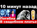 Российская певица  погибла в свадебном платье / 10 минут назад