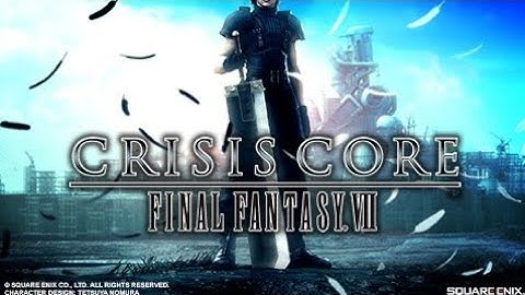 Crisis Core : Final Fantasy VII Gameplay Walkthrough Part 1 -(PPSSPP)